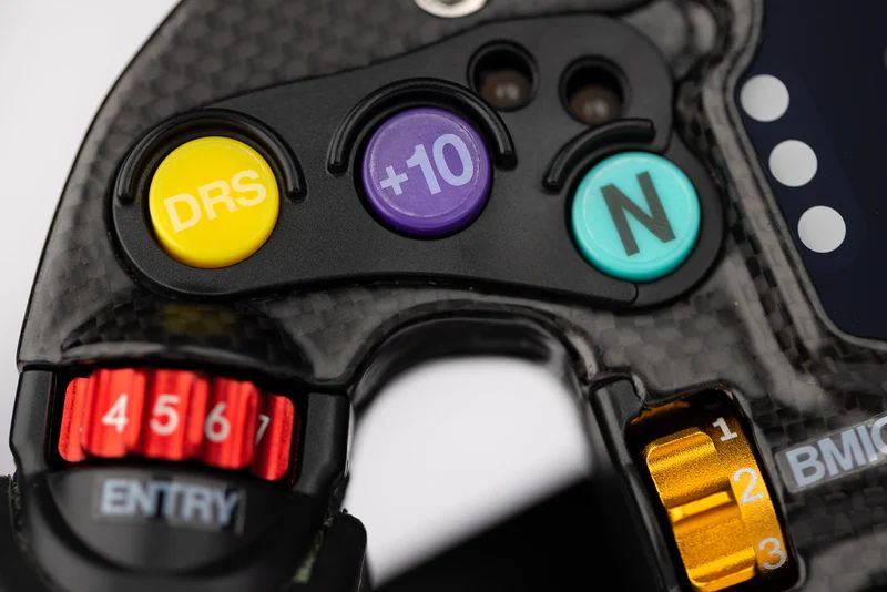 Mercedes-AMG PETRONAS Formula One Sim Racing Steering Wheel (2024)