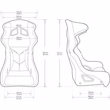 Simrace Performance Pro XL Stol