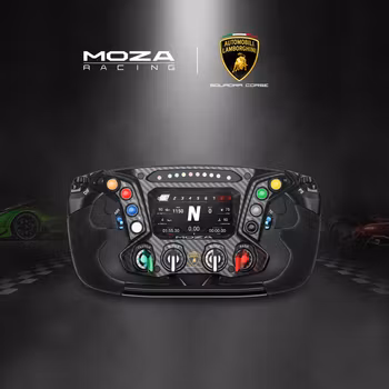 MOZA ESSENZA SCV12 Lamborghini Steering Wheel