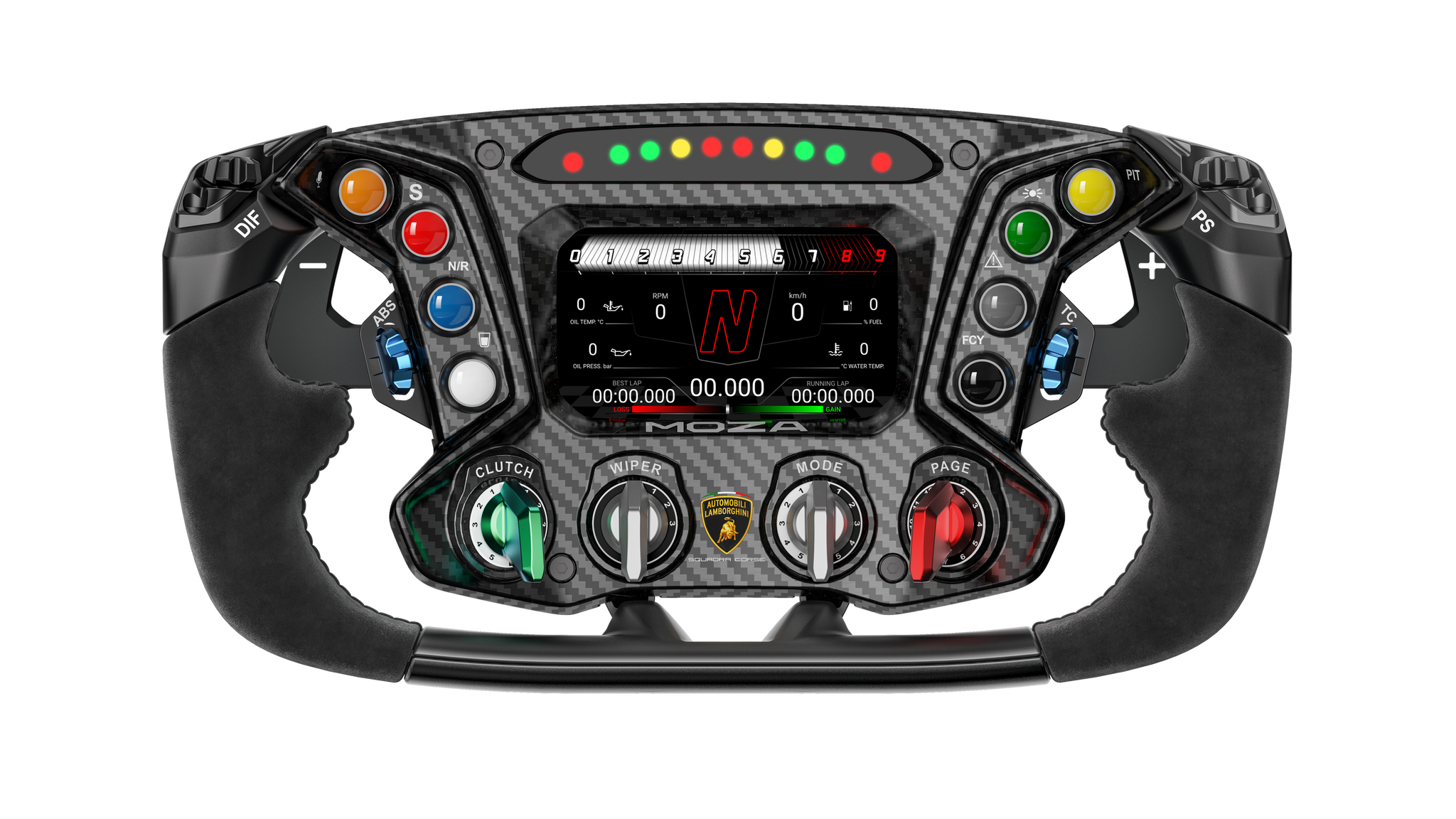 MOZA ESSENZA SCV12 Lamborghini Steering Wheel