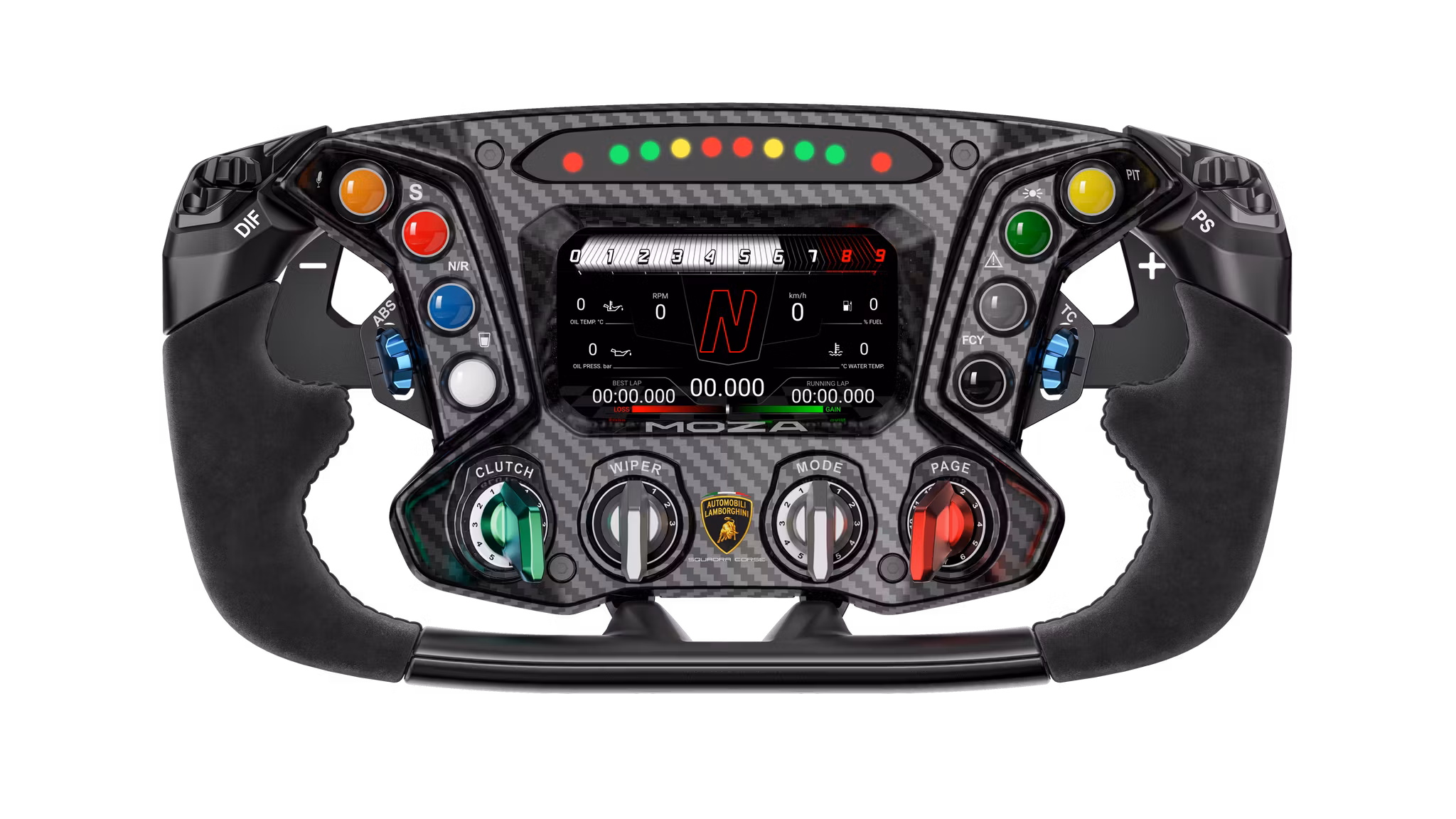 MOZA ESSENZA SCV12 Lamborghini Steering Wheel
