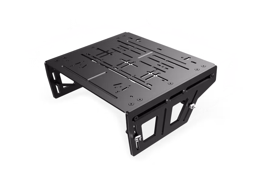 Trak Racer Universal TR-One Pedal Mounting System including Pre-Drilled Pedal Plate
