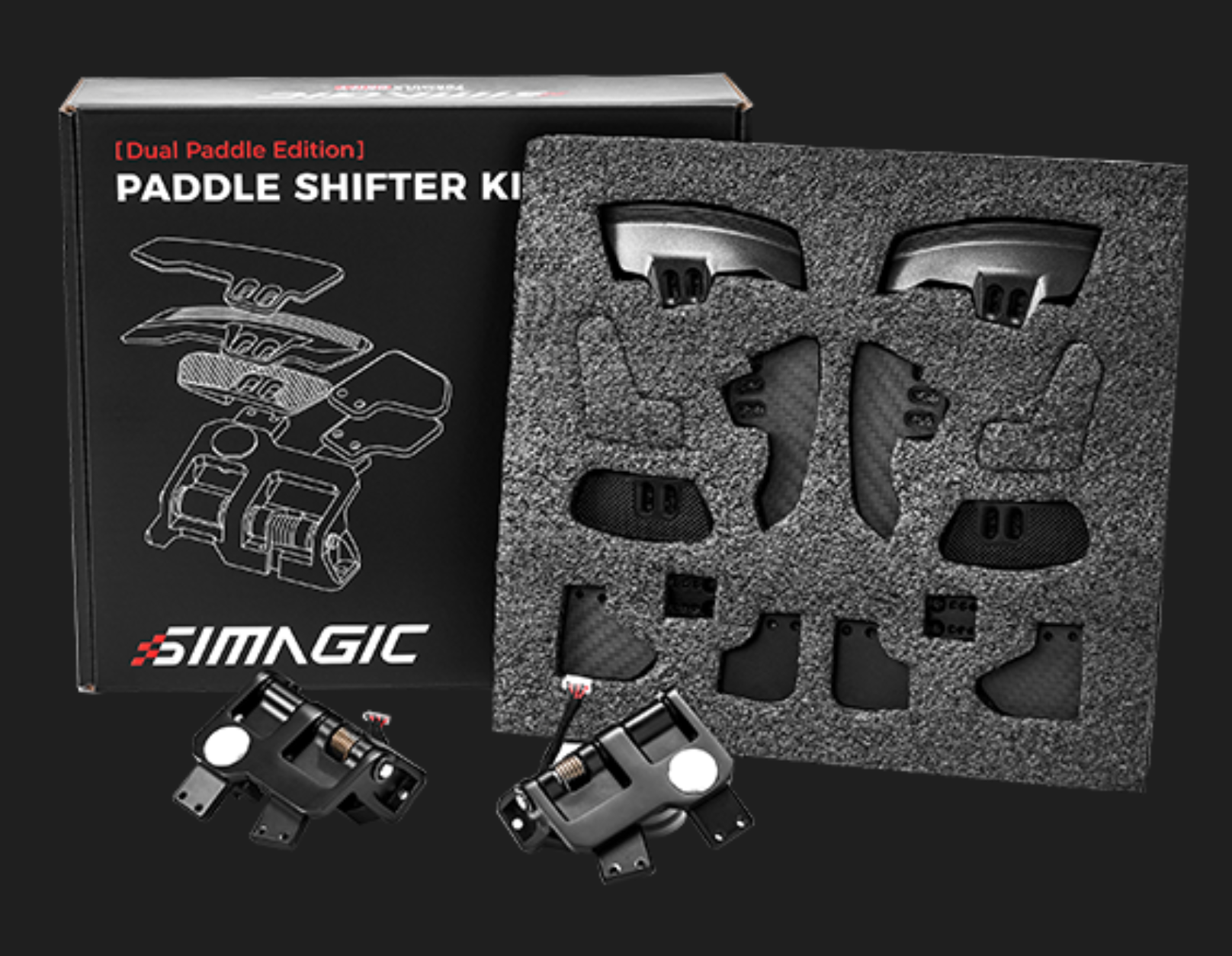 Simagic Dual 2 Paddle Shifter Module