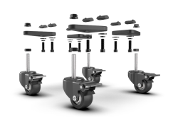 Trak Racer Caster Wheels