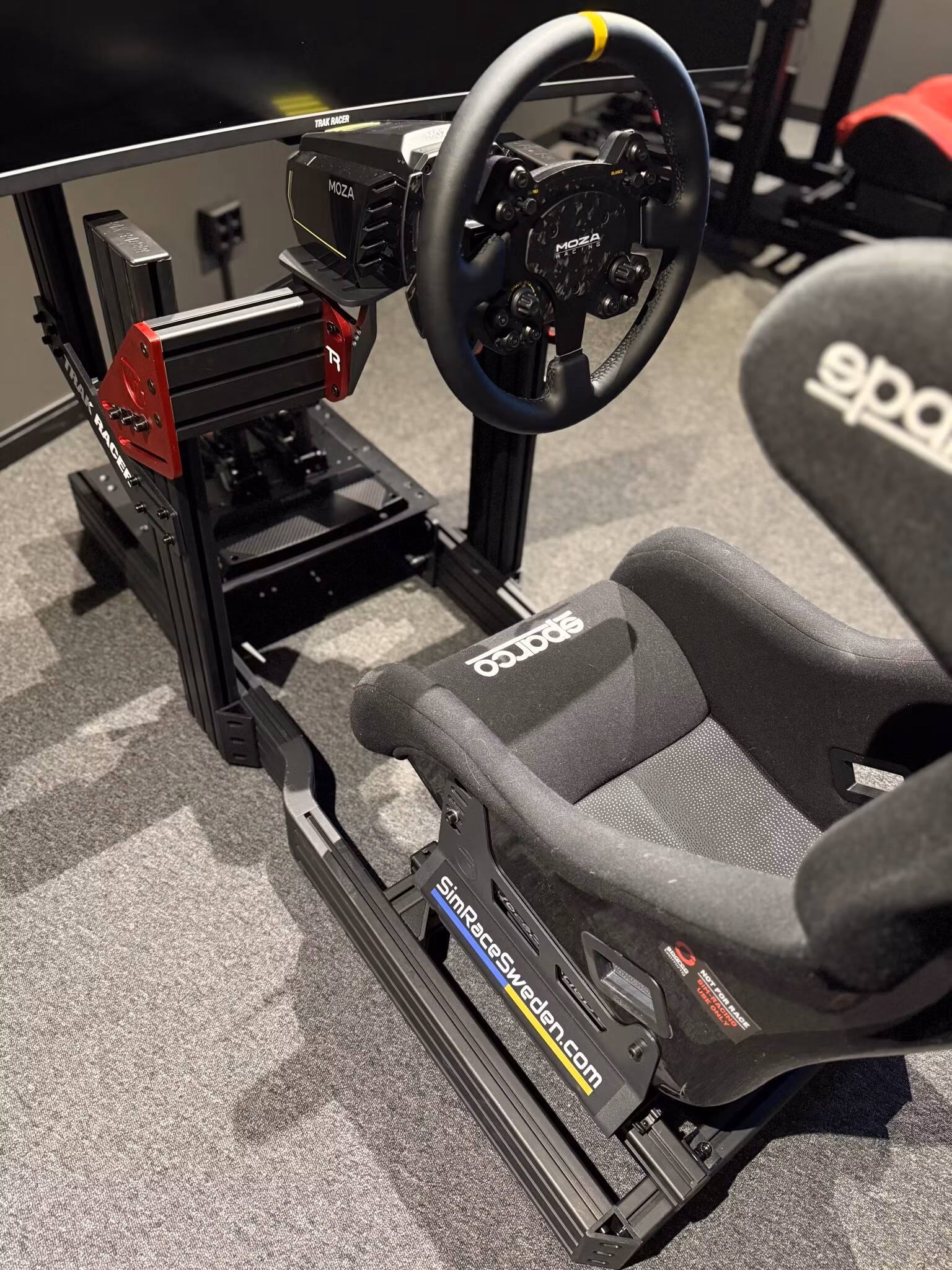 Riggpaket Trak Racer TR120S + Moza