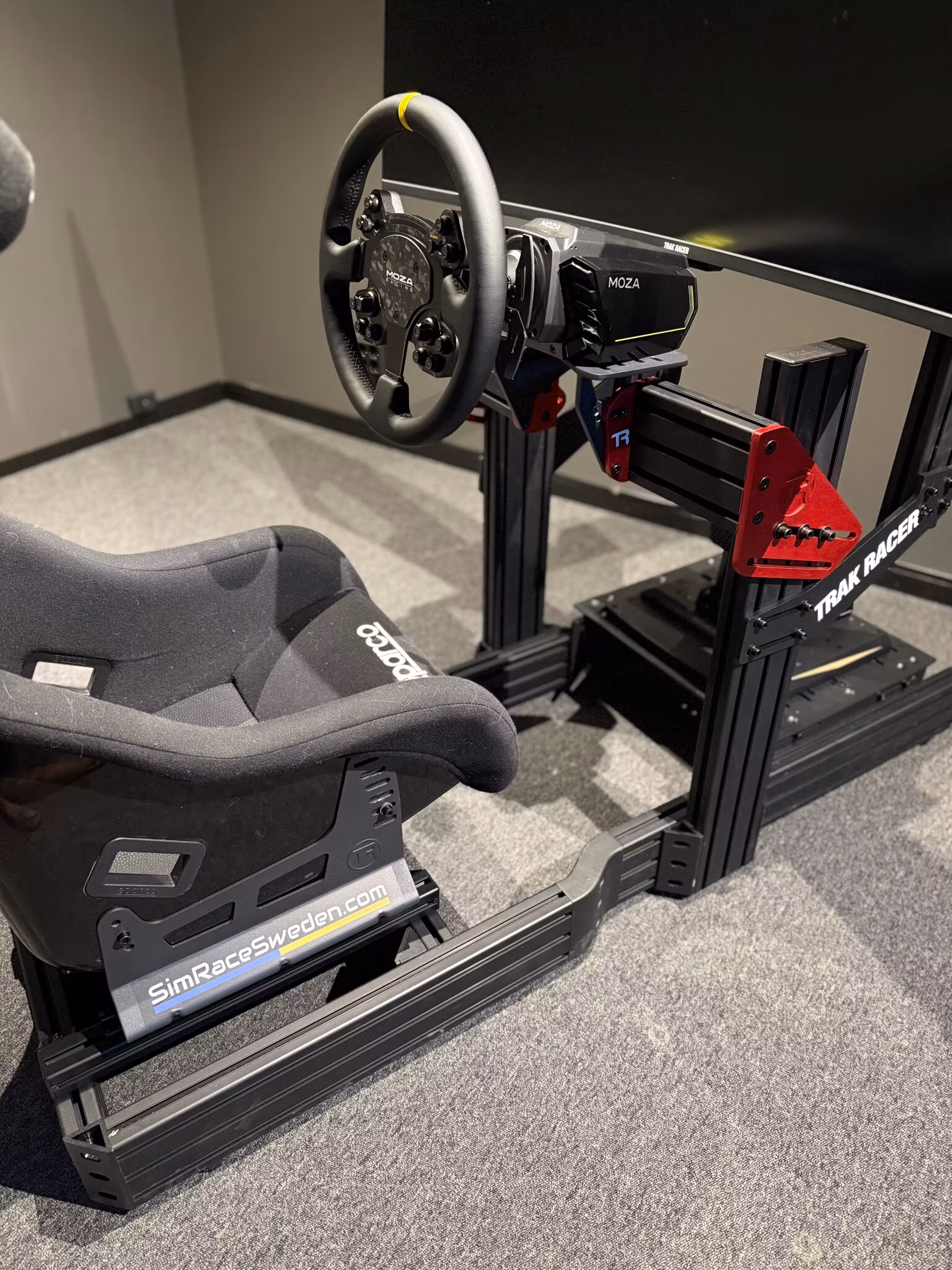 Riggpaket Trak Racer TR120S + Moza
