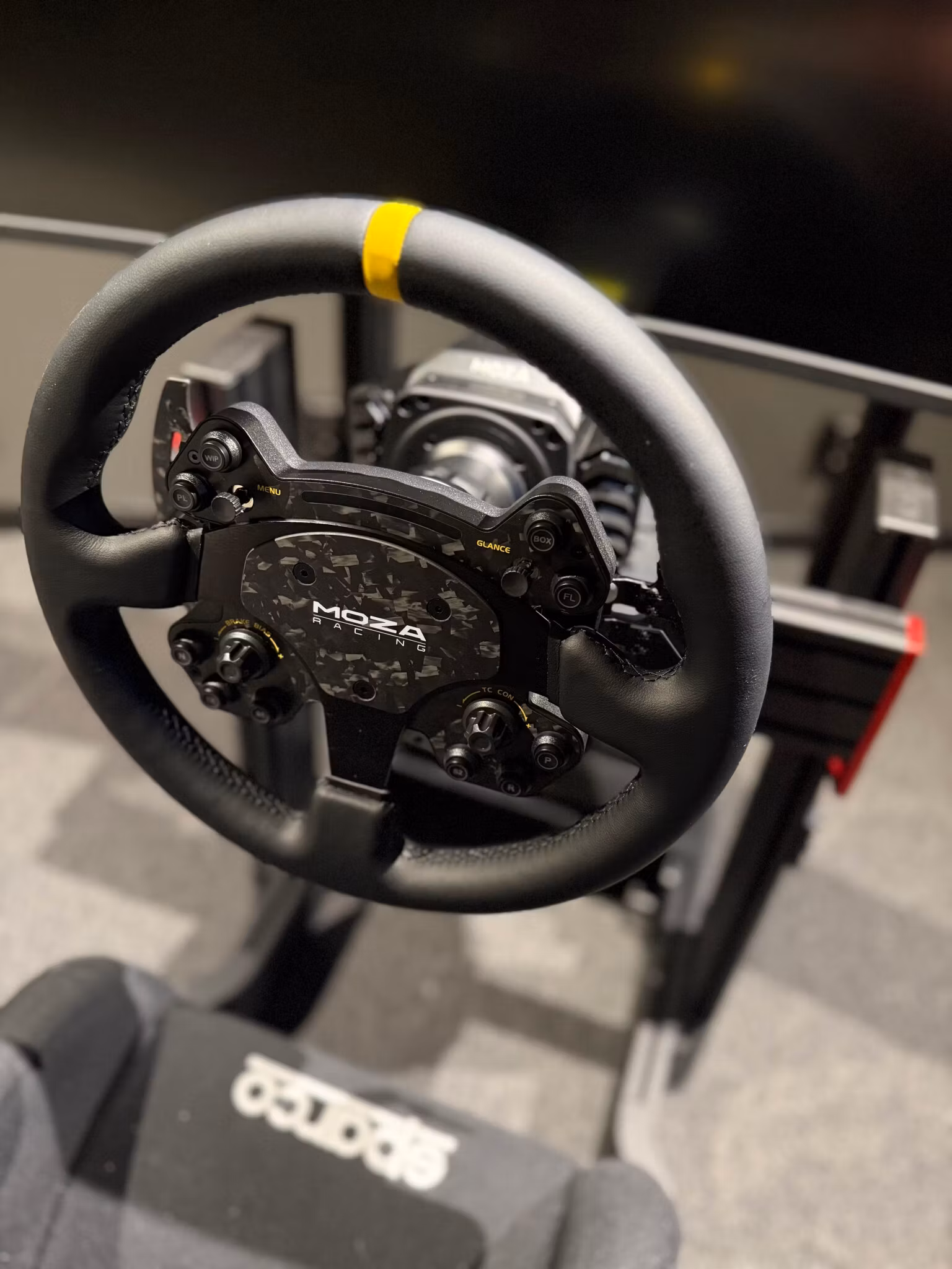 Riggpaket Trak Racer TR120S + Moza