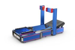 Trak Racer TR160S V2 Racing Simulator Blå