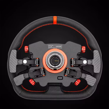 Simagic GT Pro Hub Kolfiber med GT1 D-formad ratt Läder