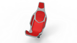 X1 SEAT PAD RED