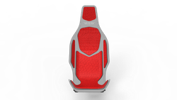 X1 SEAT PAD RED
