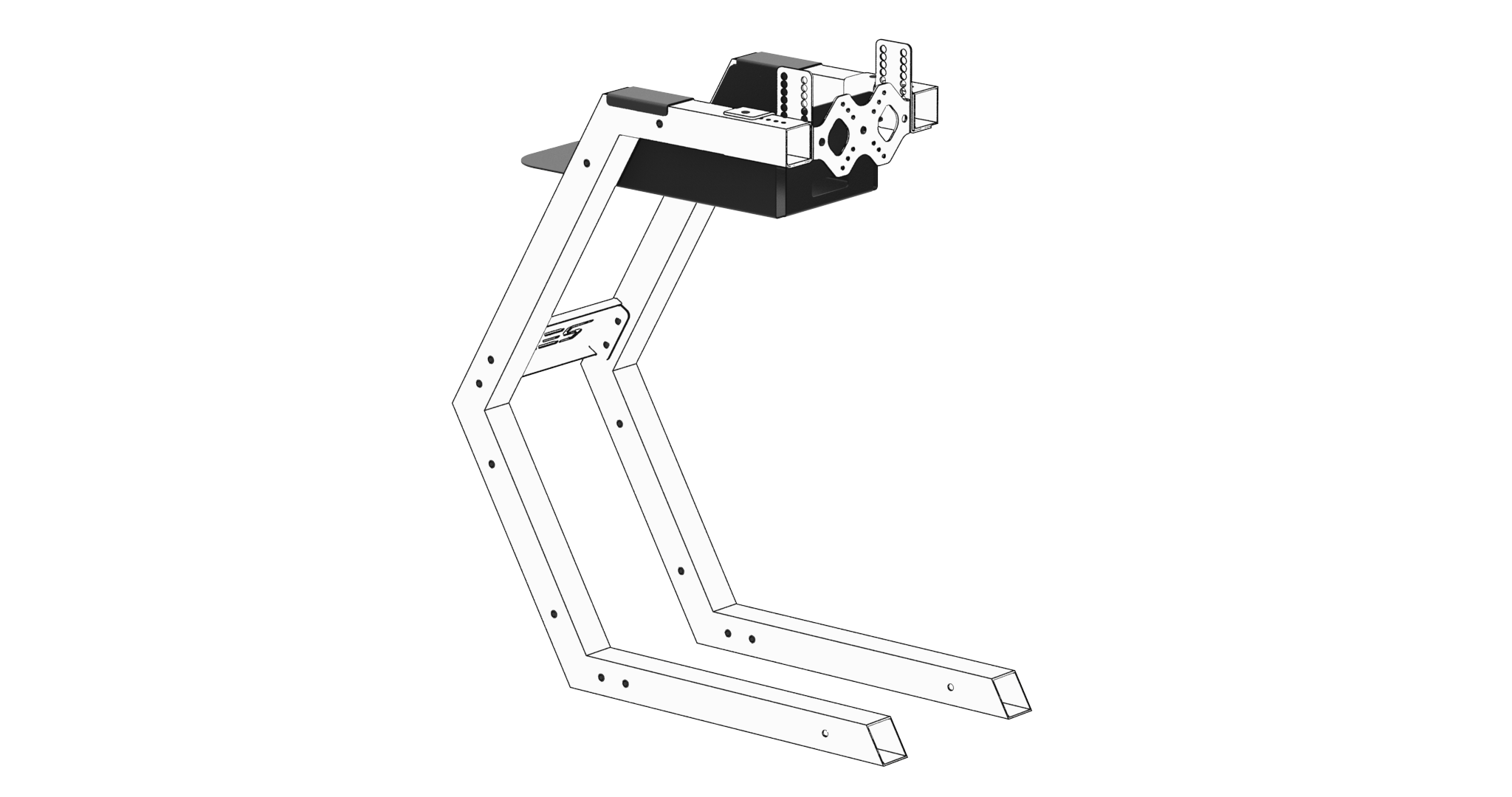 X1-GT PC SUPPORT FOR INDEPENDENT MONITOR STAND