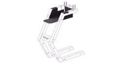 X1-GT PC SUPPORT FOR INDEPENDENT MONITOR STAND