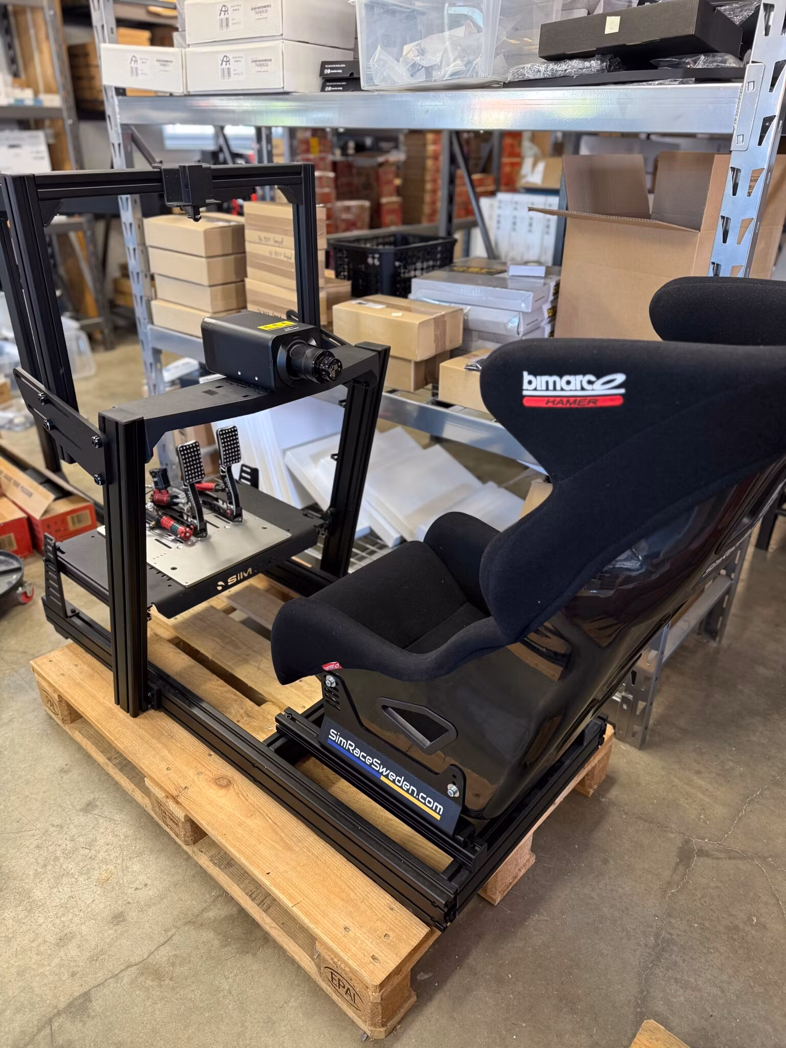 Sim-Lab GT1 Pro med Simagic färdigbyggd