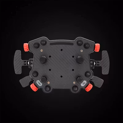 Simagic GT Pro Hub Kolfiber med GT1 Rund ratt Läder