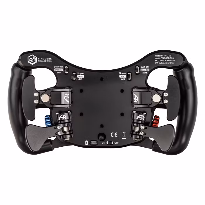 Ascher Racing Wheel F64-Simucube V3