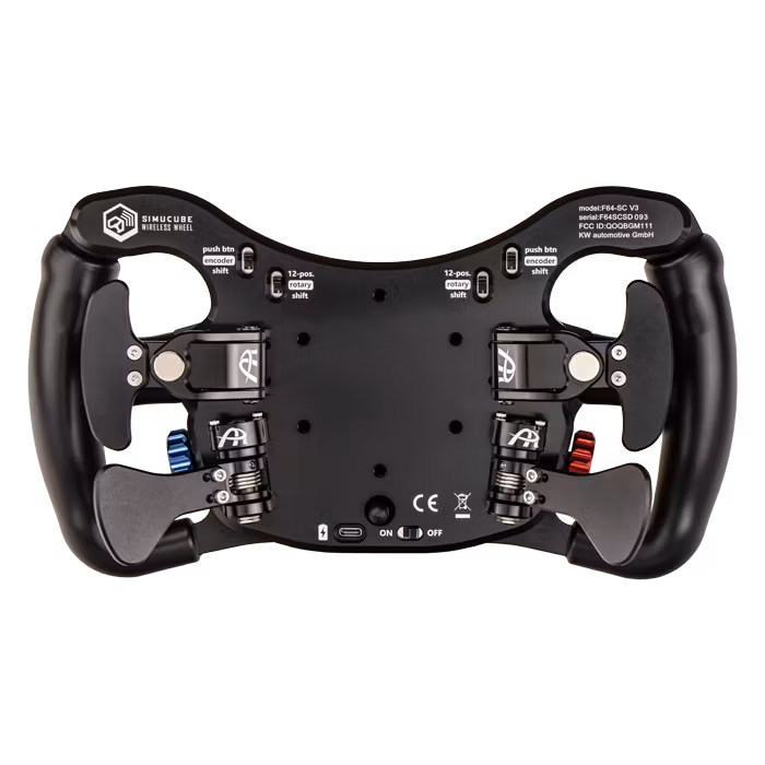 Ascher Racing Wheel F64-Simucube V3