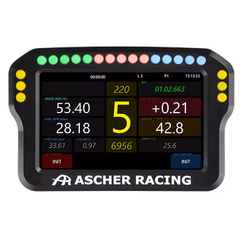 Ascher Racing Dashboard Display 4"