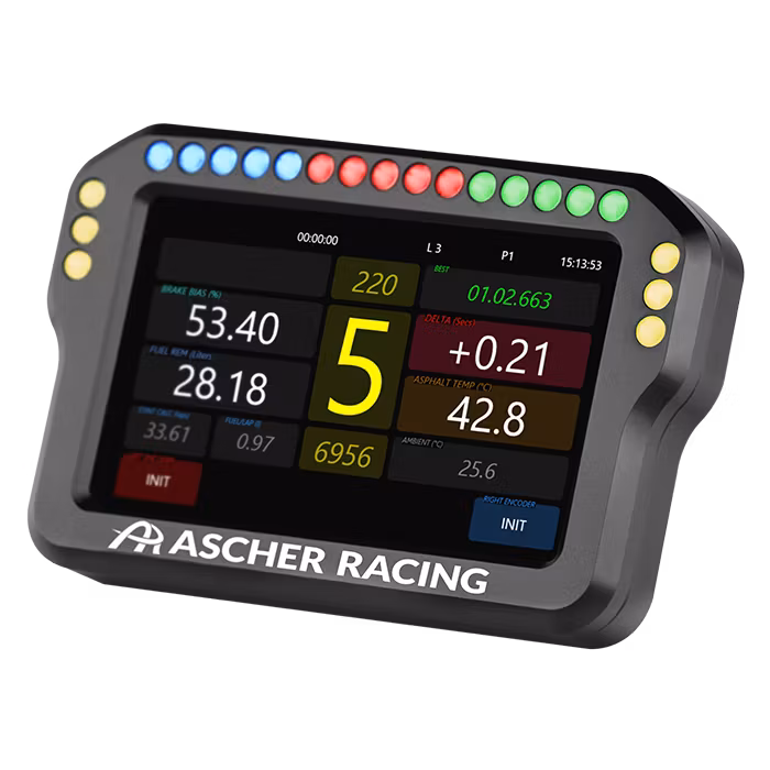 Ascher Racing Dashboard Display 4"