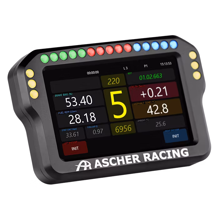 Ascher Racing Dashboard Display 4"