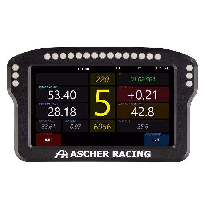 Ascher Racing Dashboard Display 5"