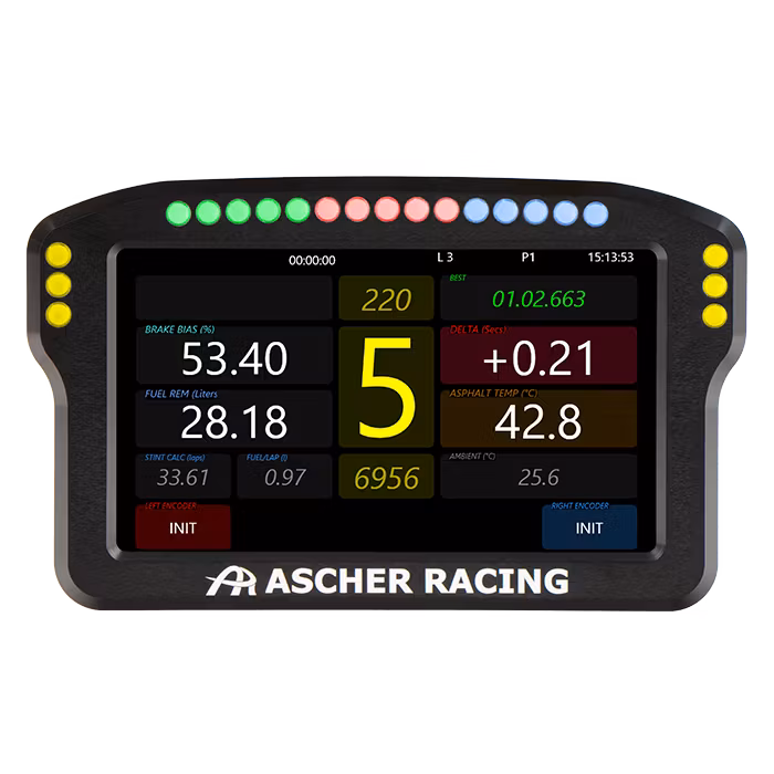 Ascher Racing Dashboard Display 5"
