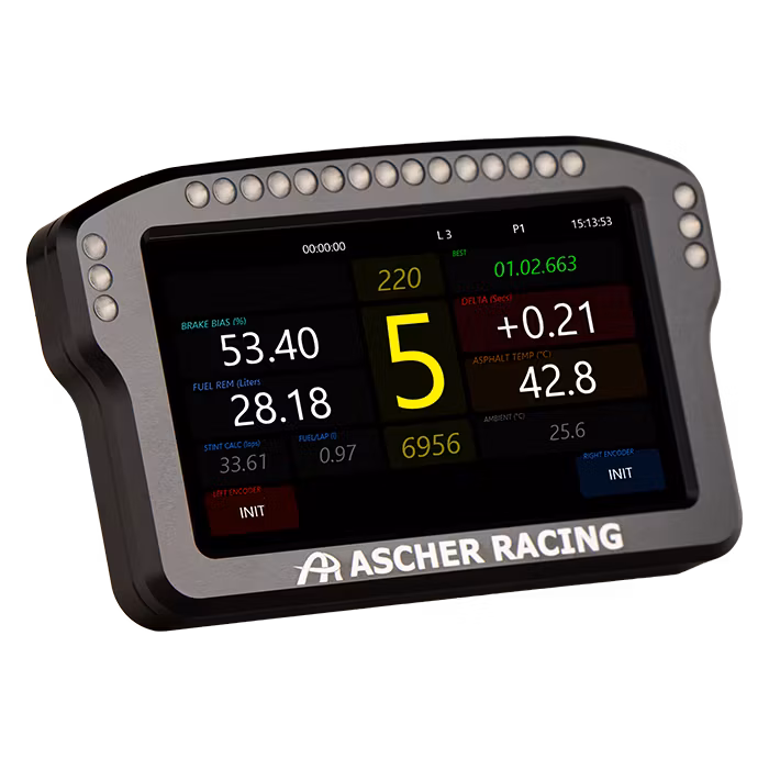Ascher Racing Dashboard Display 5"