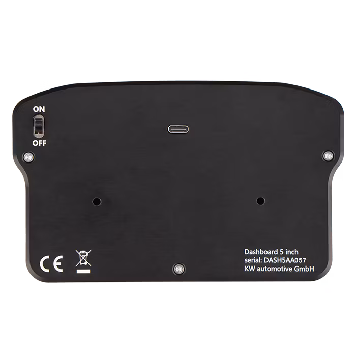 Ascher Racing Dashboard Display 5"