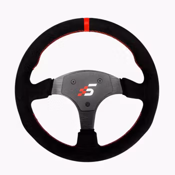 Simagic P-330R rund lös ratt 330 mm – Mocka