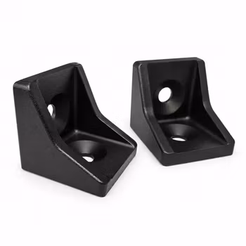 Vinkelfäste 90° för 40 mm aluminiumprofil – 2-pack
