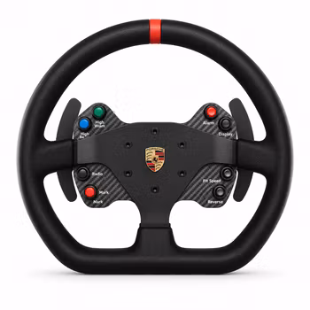 Porsche 911 GT3 Cup-ratt i läder med SimLine USB