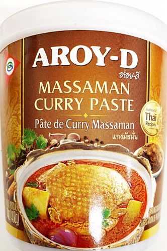 AROY-D MASSAMAN CURRY PASTE 400G