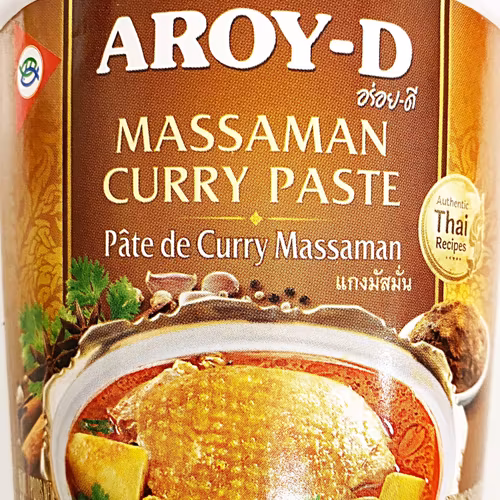 AROY-D MASSAMAN CURRY PASTE 400G