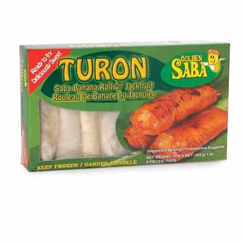 Turon frozen saba banana roll with jackfruit (8pcs)
