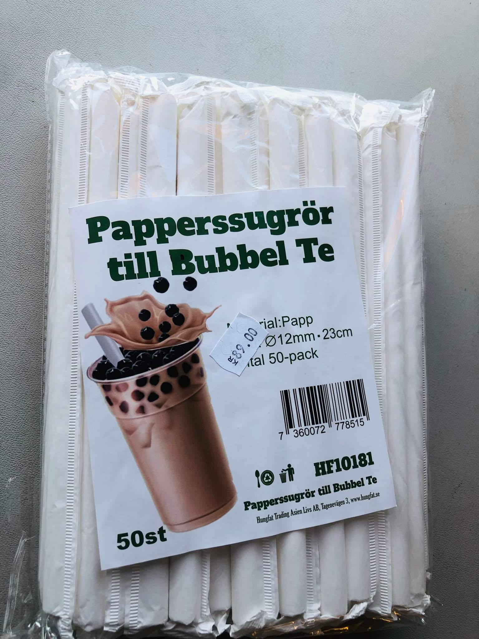 Papperssugron till bubbel  The 50 stk