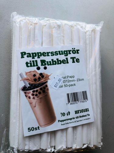 Papperssugron till bubbel  The 50 stk