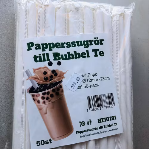 Papperssugron till bubbel  The 50 stk