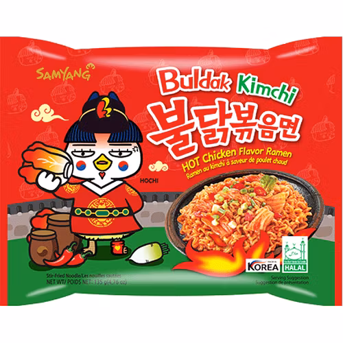 SAMYANG HOT CHICKEN RAMEN - KIMCHI FLAVOR