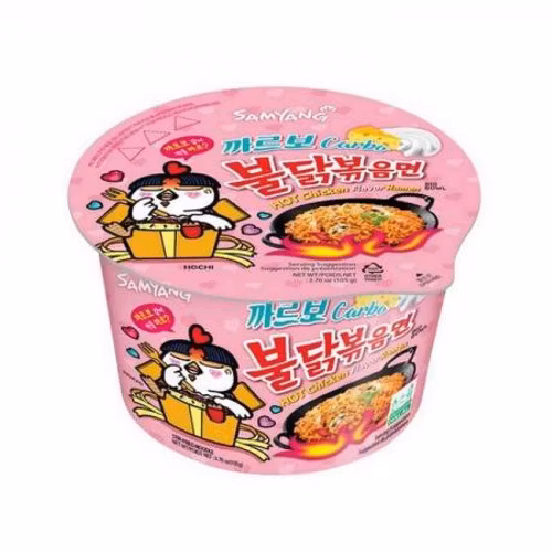 Samyang Carbo Hot chicken flavor ramen (105g) ( ikke på lager )