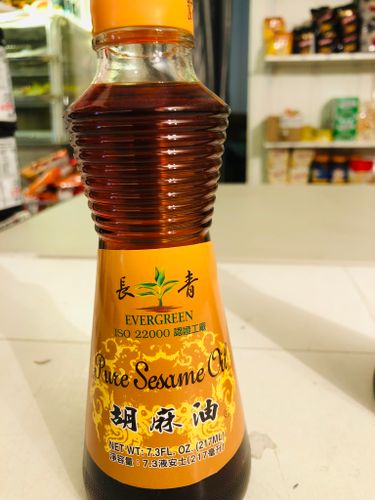 EVERGREEN PURE SESAME  OIL 217g
