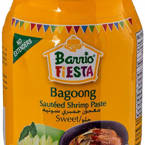 Barrio fiesta bagoong sweet