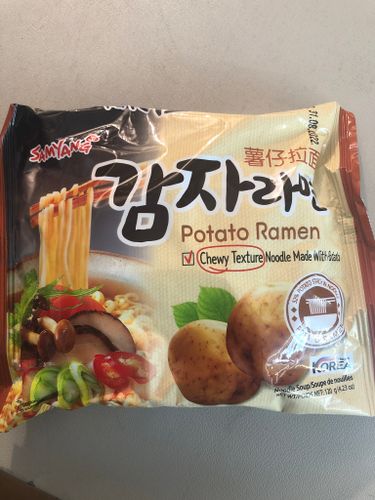 Samyang potato Raman