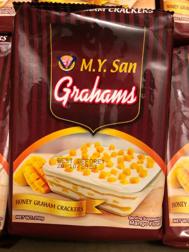 Grahams for mango float