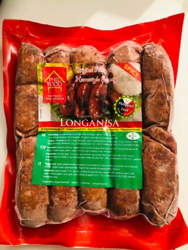 Longganisa philfood spicy 500g   ( ikke på lager)