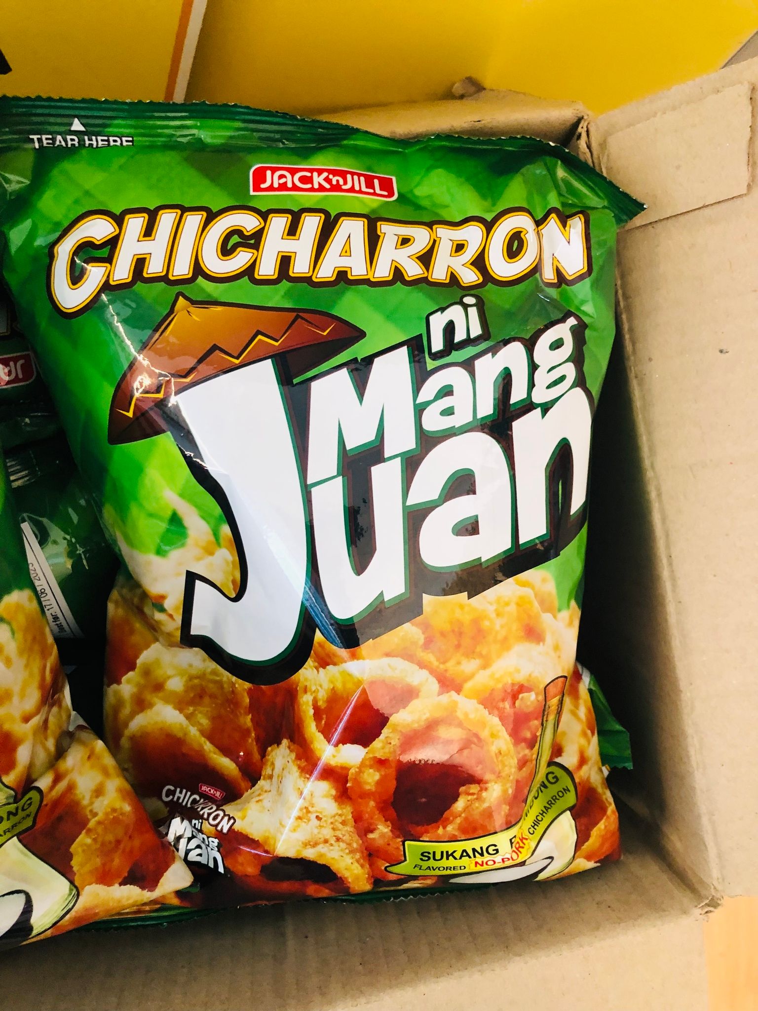 Jack'nJill Chicharron ni Mang Juan Sukang paombong flavored (90g)