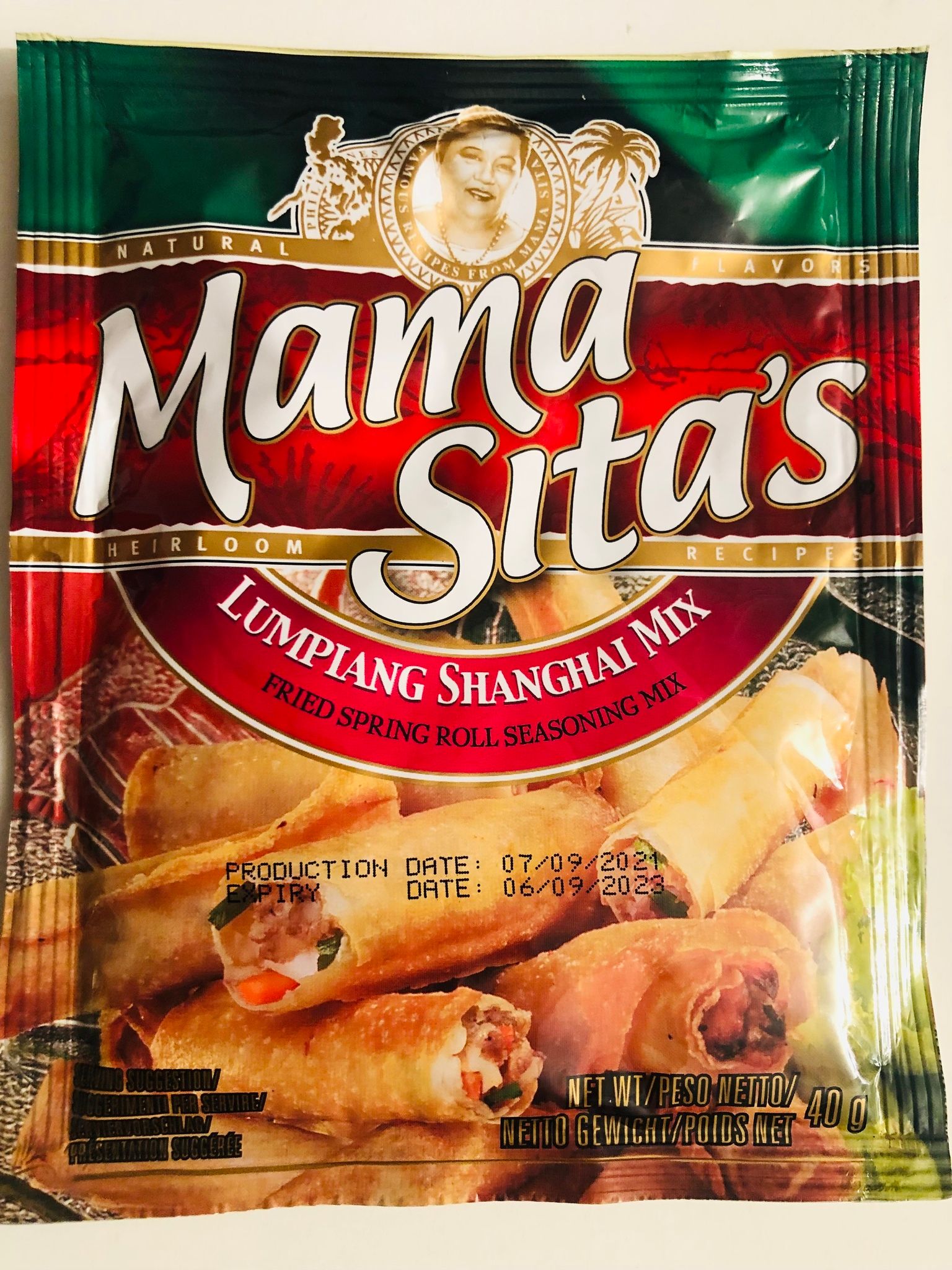 Mama sitas spring rolls mix/ Lumpiang Shanghai mix. (Super tilbud pga dato )