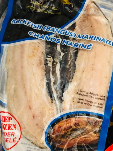 Milkfish/ daing bangus marenated 450g