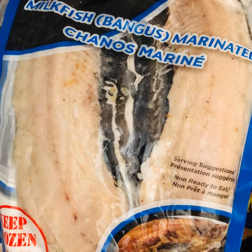 Milkfish/ daing bangus marenated 450g