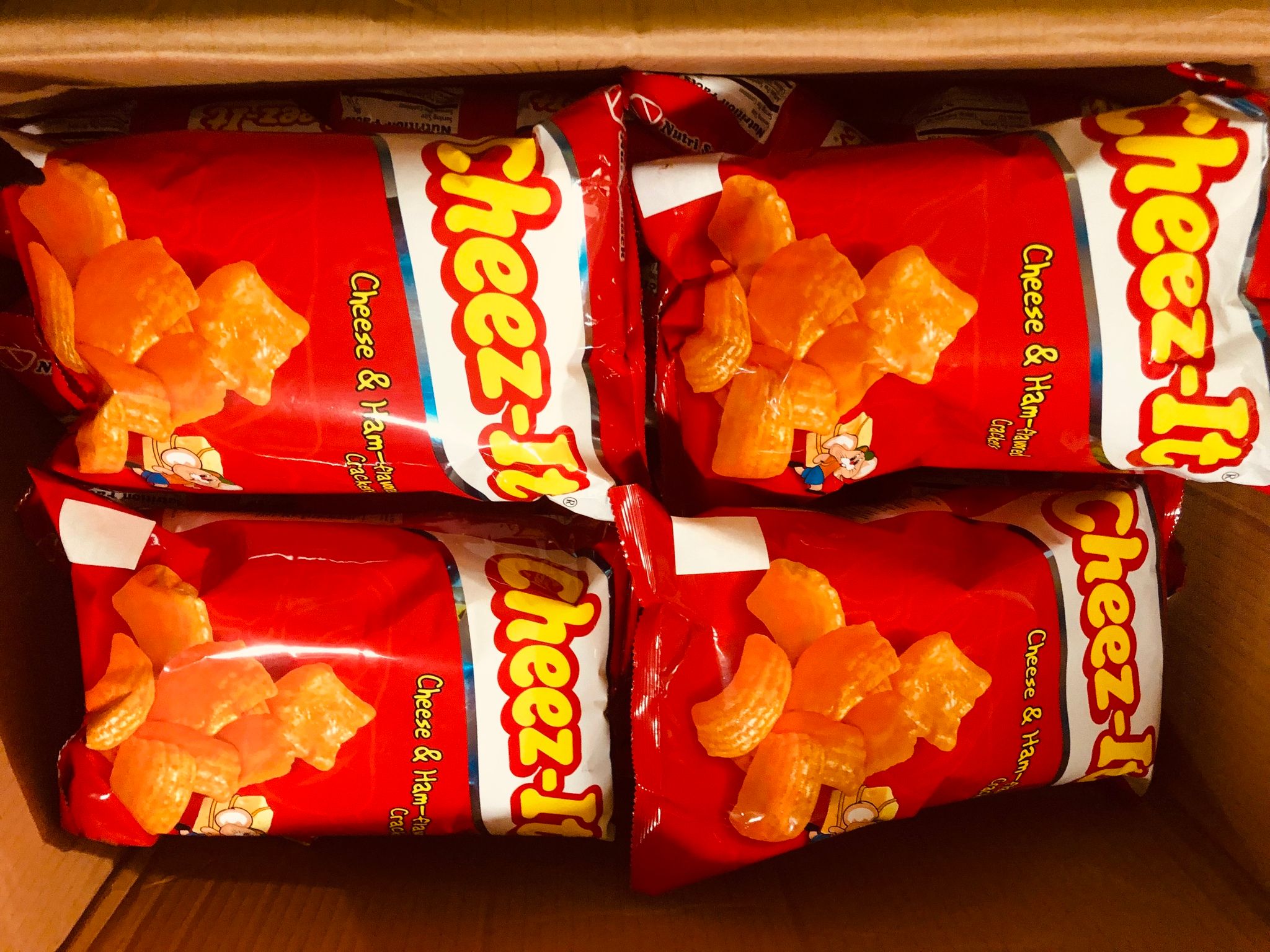 Cheez-it  Cheese & ham flavor ( ikke På lager )