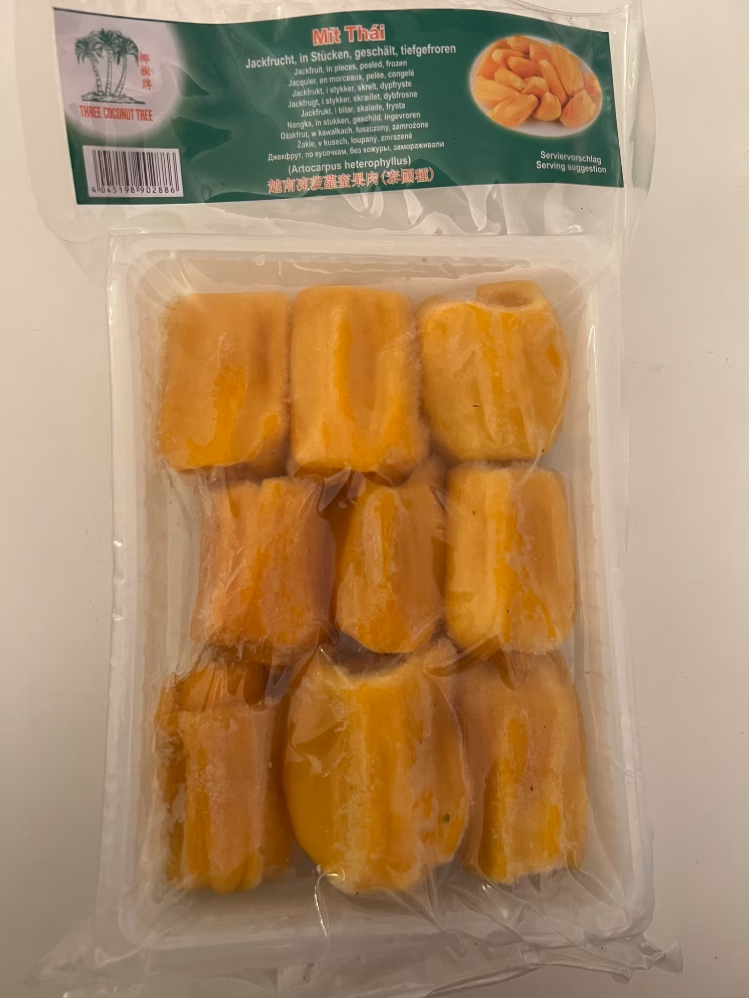 Jackfruit in pieces peeled frozen (Langka) 400g